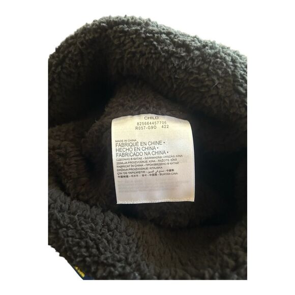 NWOT Polo Ralph Lauren Youth Hat Black Polo Logo Script Multicolor Beanie - Picture 3 of 3